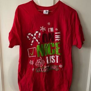 Six Flags Christmas shirt